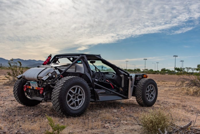 Corvette becomes an off-road buggy