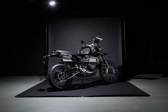 How cool is the 2020 Triumph Scrambler 1200 Bond Edition