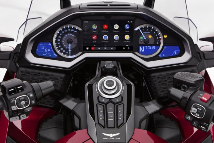 Honda Gold Wing gets Android Auto