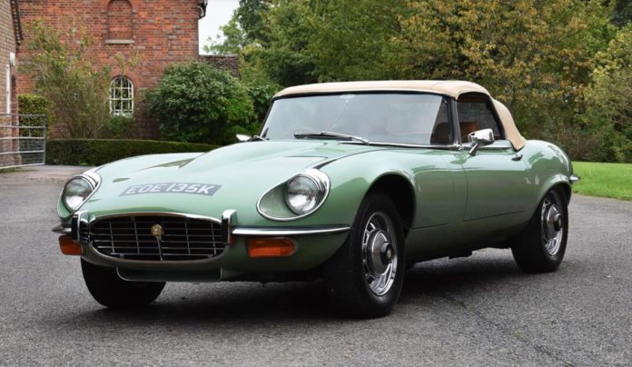 1972 Jaguar E-Type restored