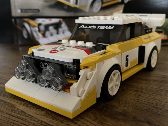 Lego Speed Champions 1985 Audi quattro S1