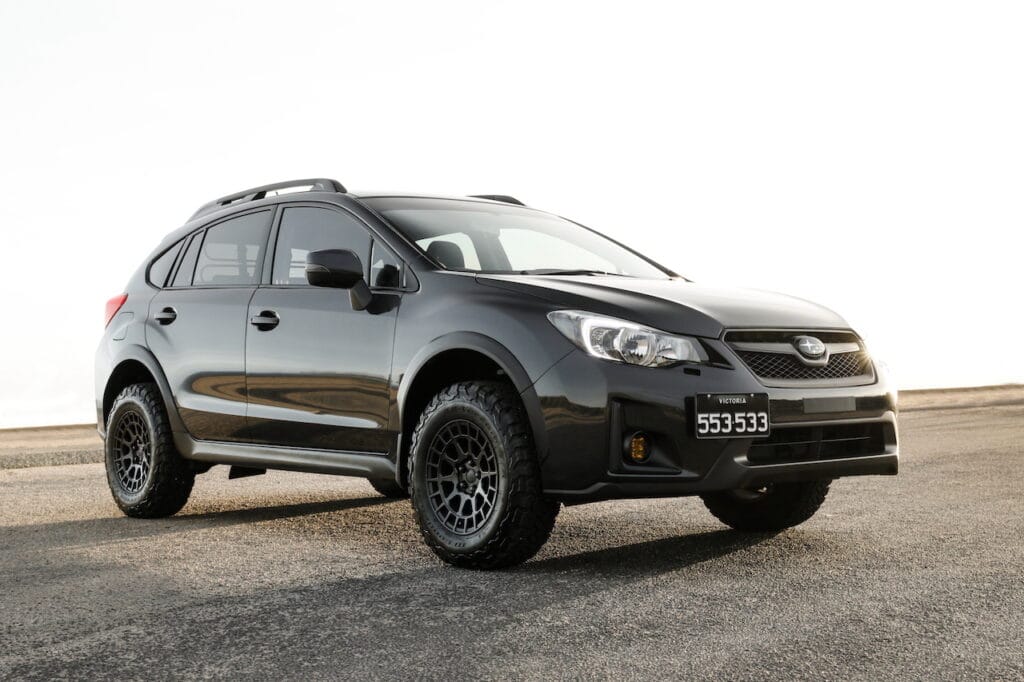 Subaru XV likes to get dirty