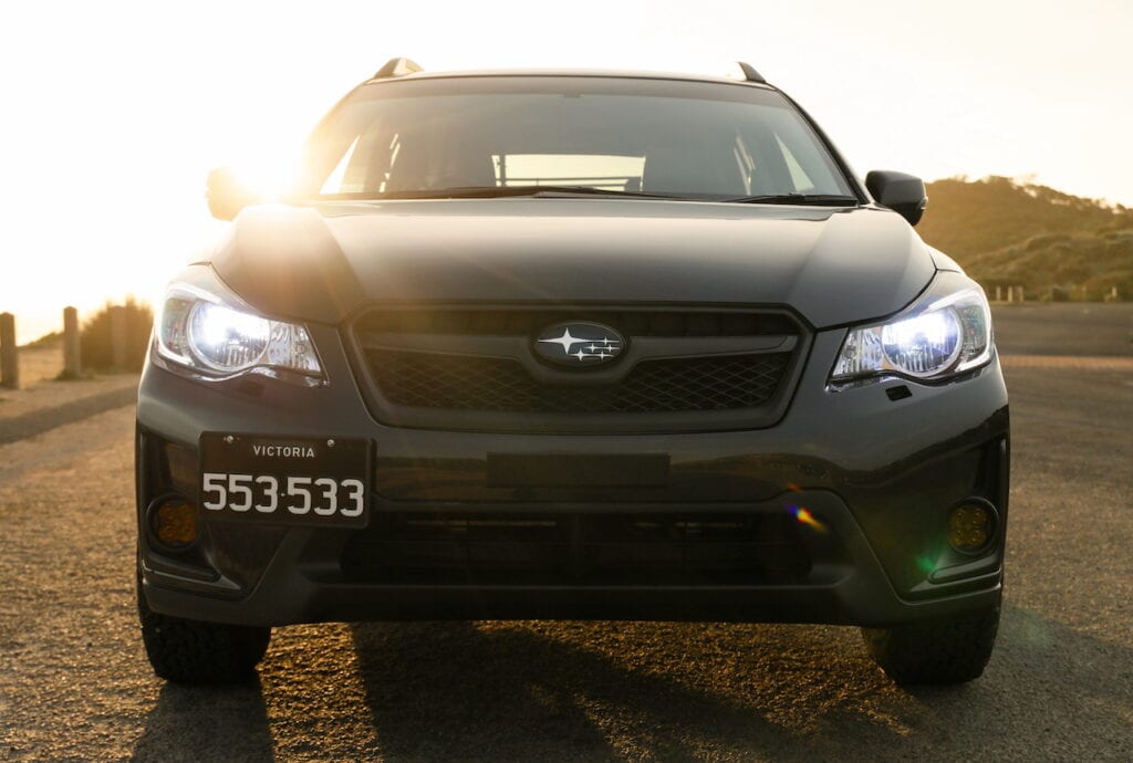 Subaru XV likes to get dirty