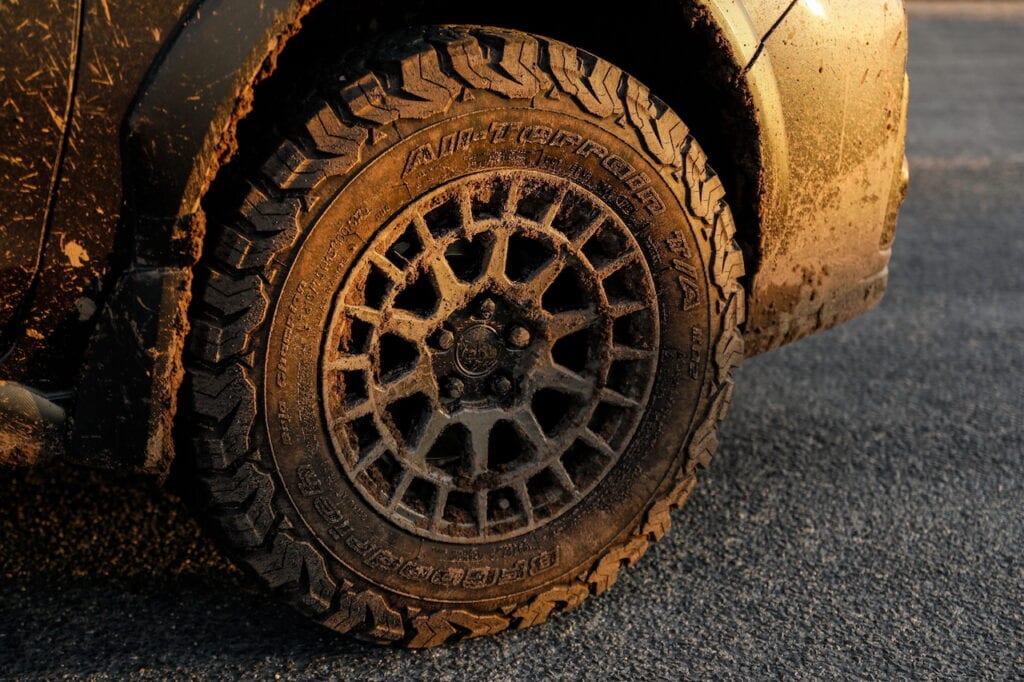 Subaru XV likes to get dirty