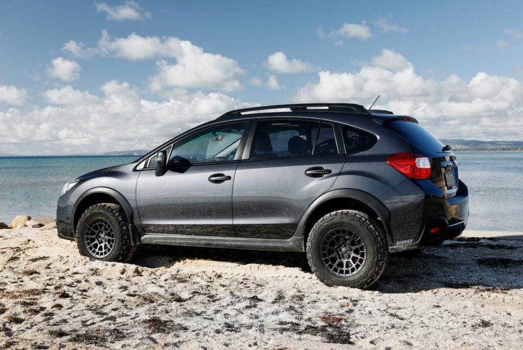 Subaru XV likes to get dirty