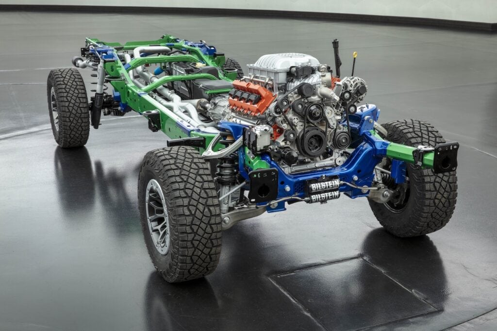 2021 Ram 1500 TRX rolling chassis