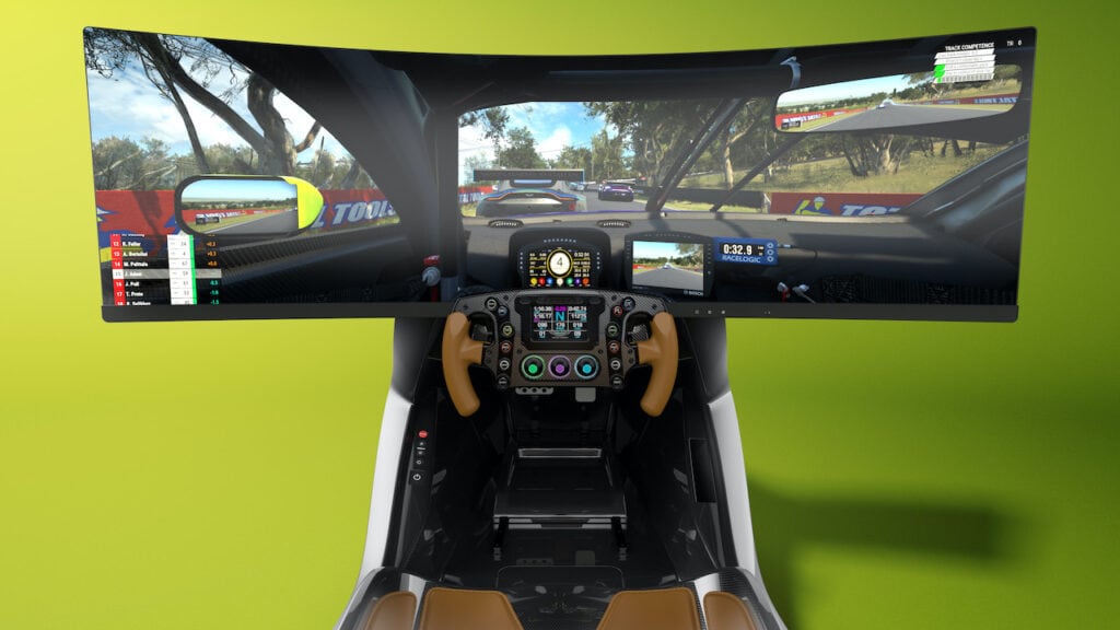 AMR-C01 racing simulator