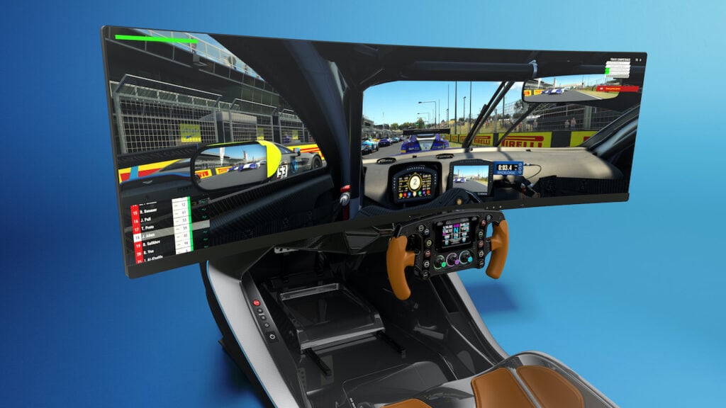 AMR-C01 racing simulator