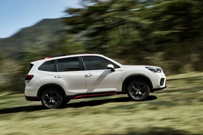 MY21 Subaru Forester 2.5i Sport (overseas model shown)