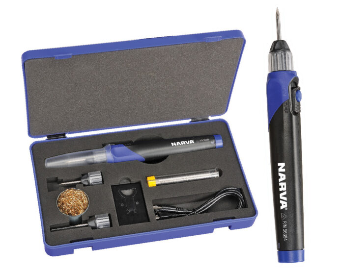 New Lithium Ion Soldering Iron kit from Narva