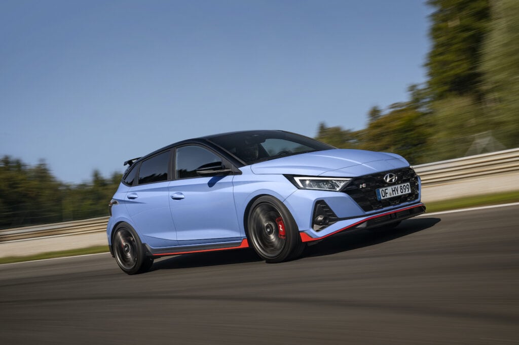 Hyundai i20 N revea;ed