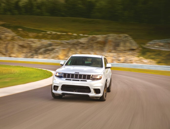 updated Jeep Grand Cherokee Trackhawk