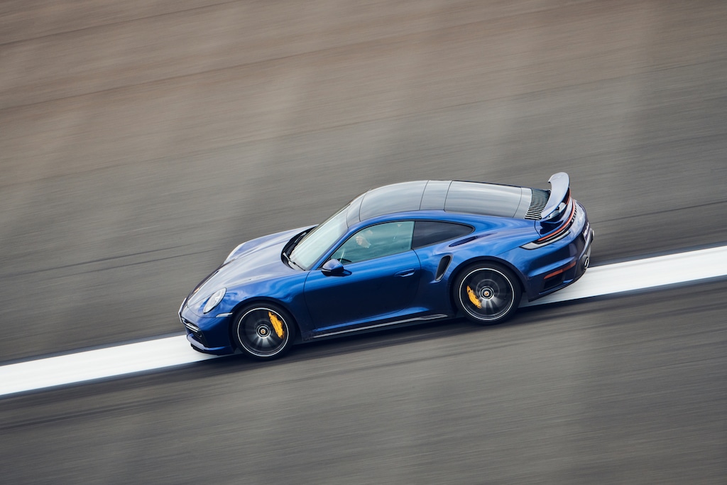 Porsche 911 Turbo S at Sydney Airport