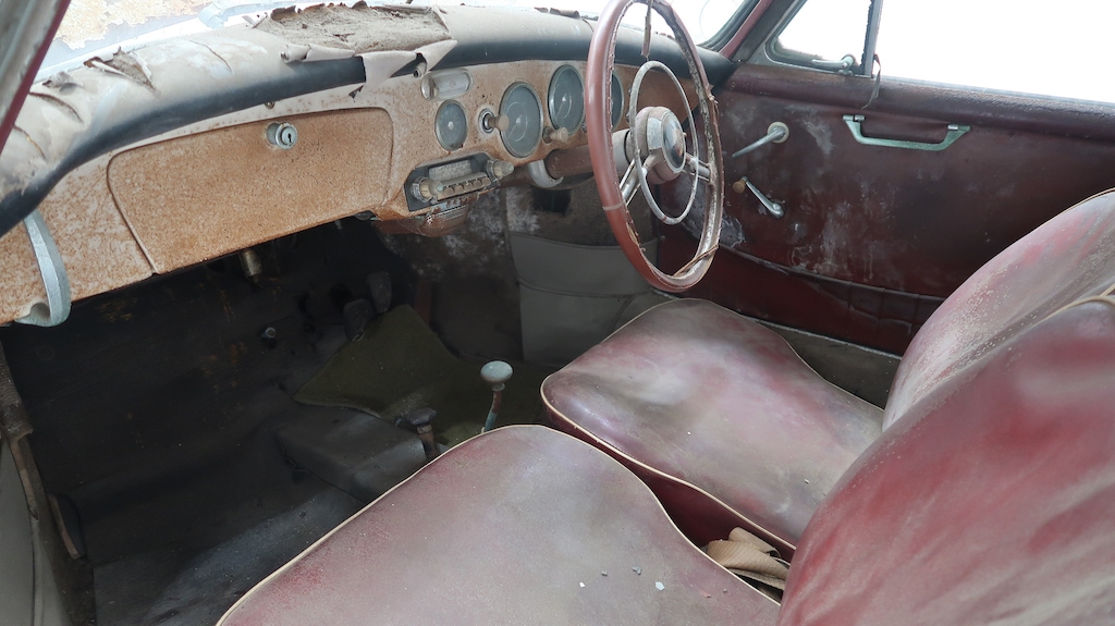 barnfind Porsche 356A Cabriolet for auction