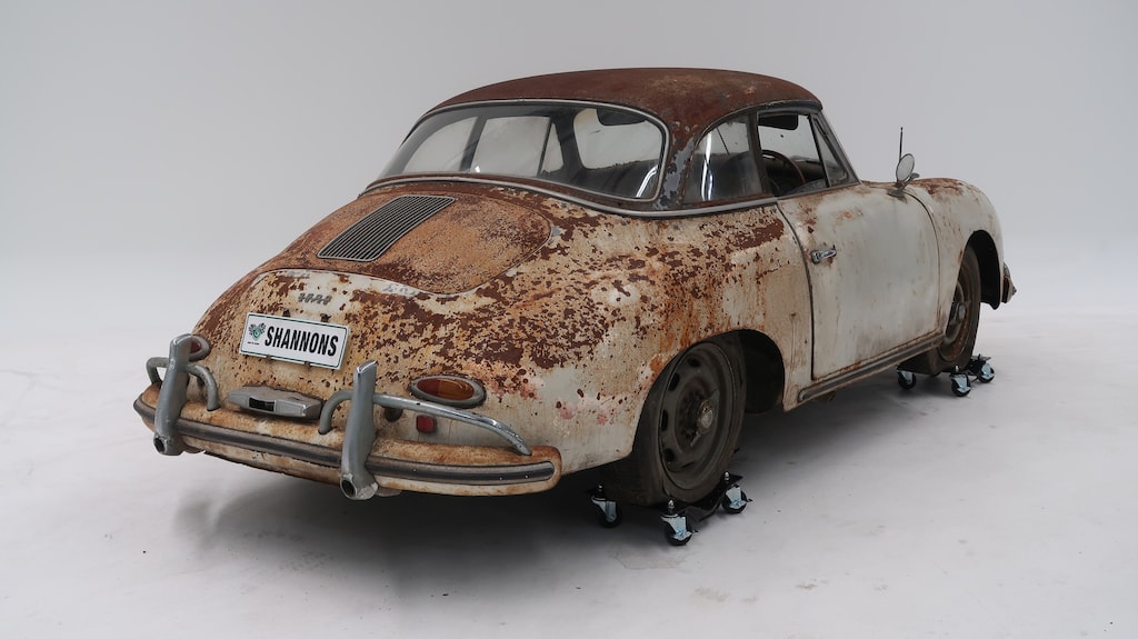 barnfind Porsche 356A Cabriolet for auction