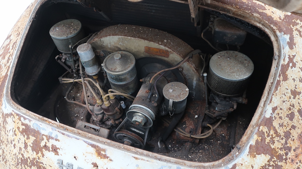 barnfind Porsche 356A Cabriolet for auction