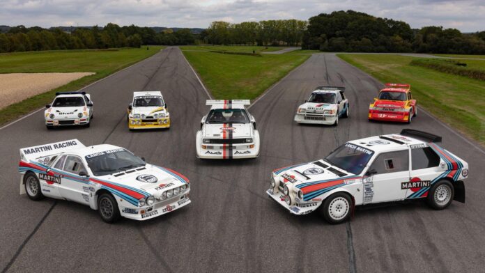 Group B rally legends going to auction