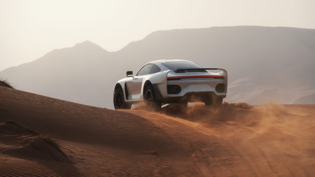 Marc Philipp Gemballa has created the Marsien, which turns a 911 Turbo S into a desert explorer