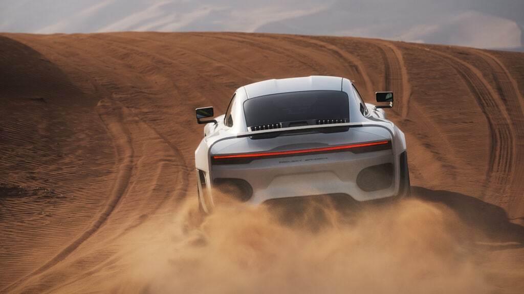 Marc Philipp Gemballa has created the Marsien, which turns a 911 Turbo S into a desert explorer