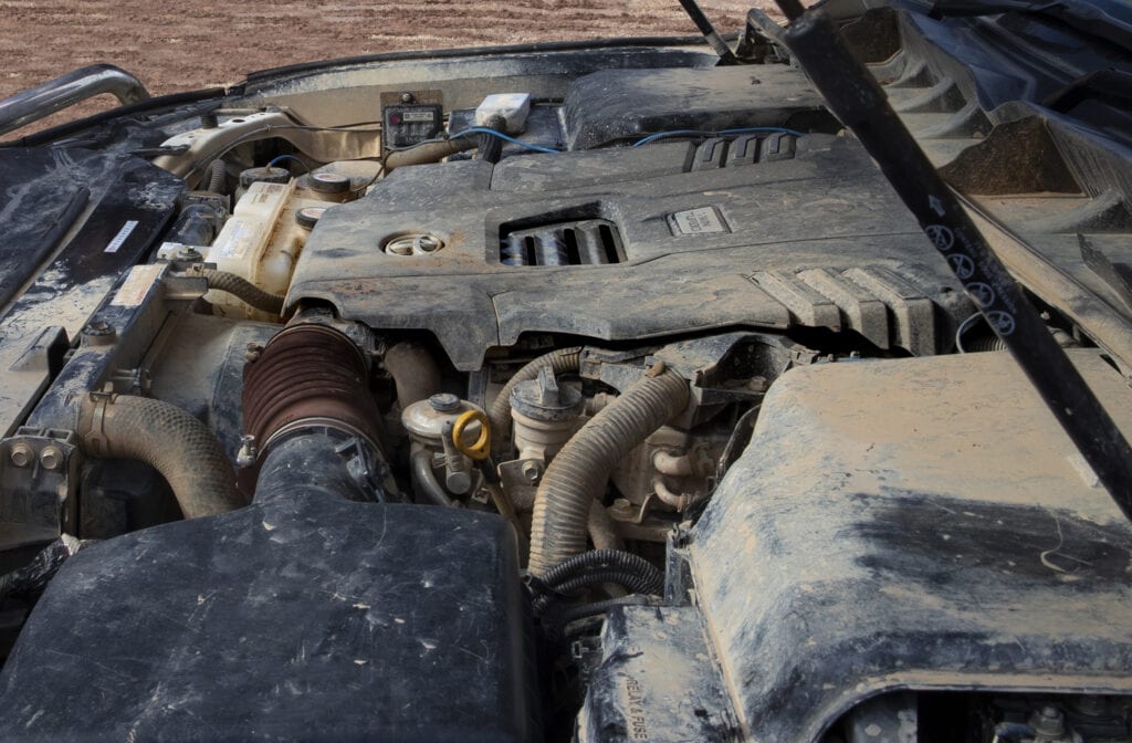 Toyota LandCruiser 300-Series prototype at the Australian Automotive Research Centre, where much of the development work took place