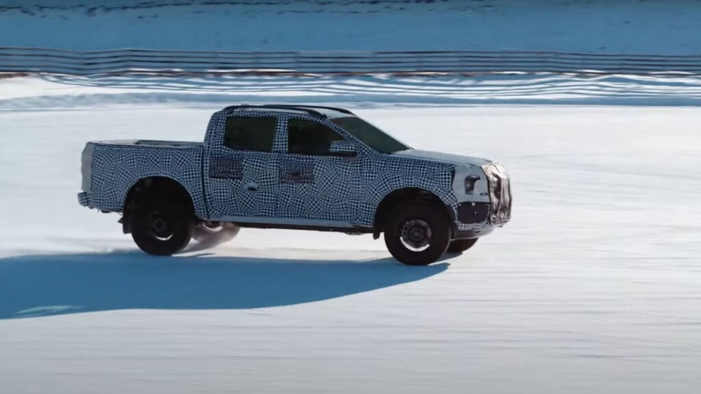 2022 Ford Ranger undergoing development testing