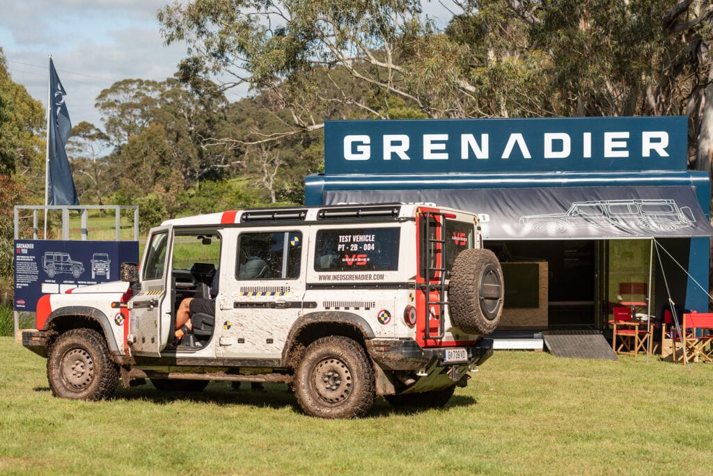 Ineos Grenadier development vehicle testing in Australia