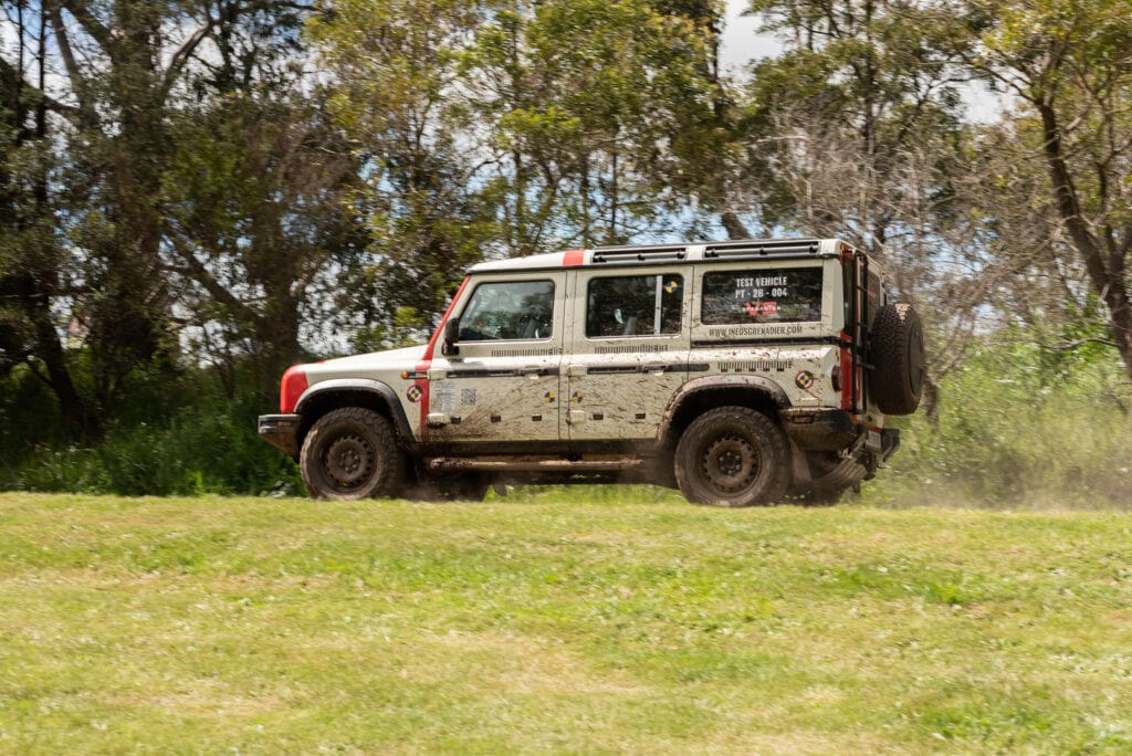 Ineos Grenadier development vehicle testing in Australia