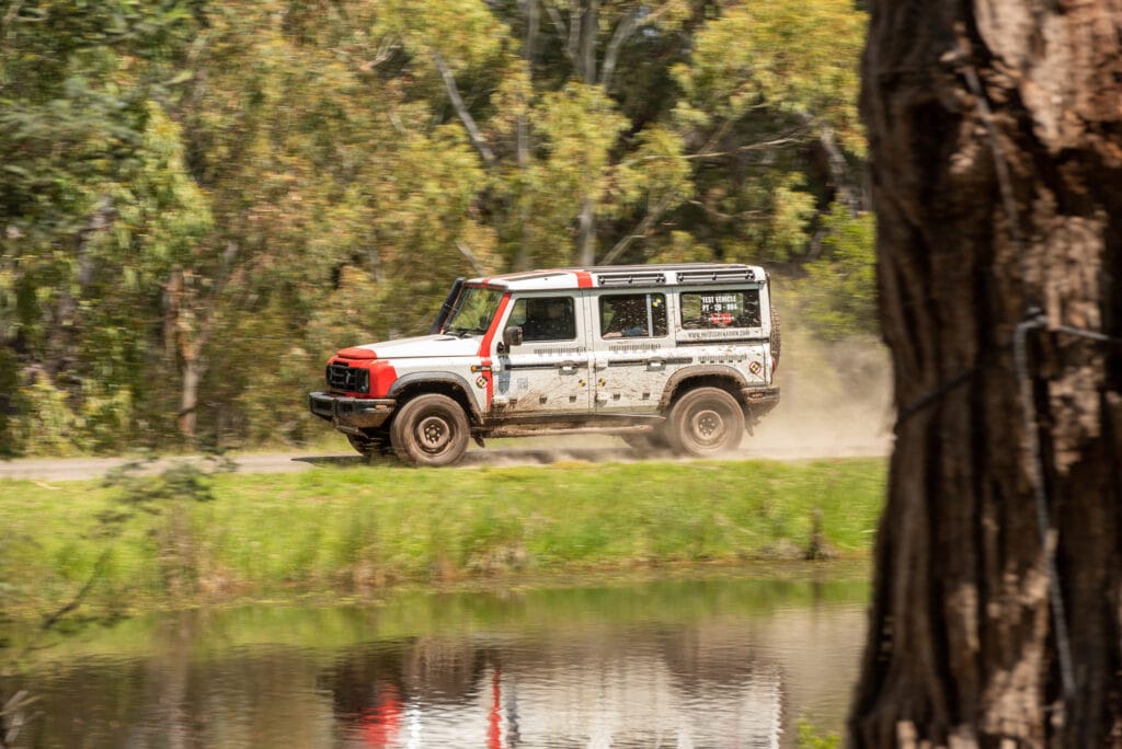 Ineos Grenadier development vehicle testing in Australia