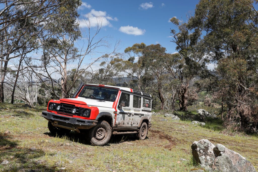 Ineos Grenadier development vehicle testing in Australia