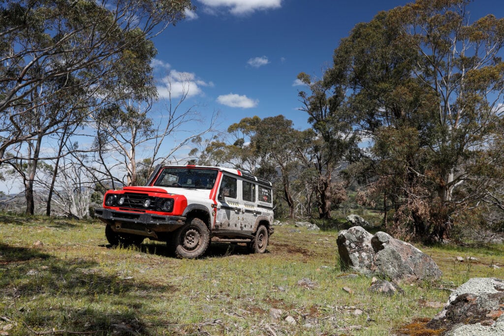 Ineos Grenadier development vehicle testing in Australia