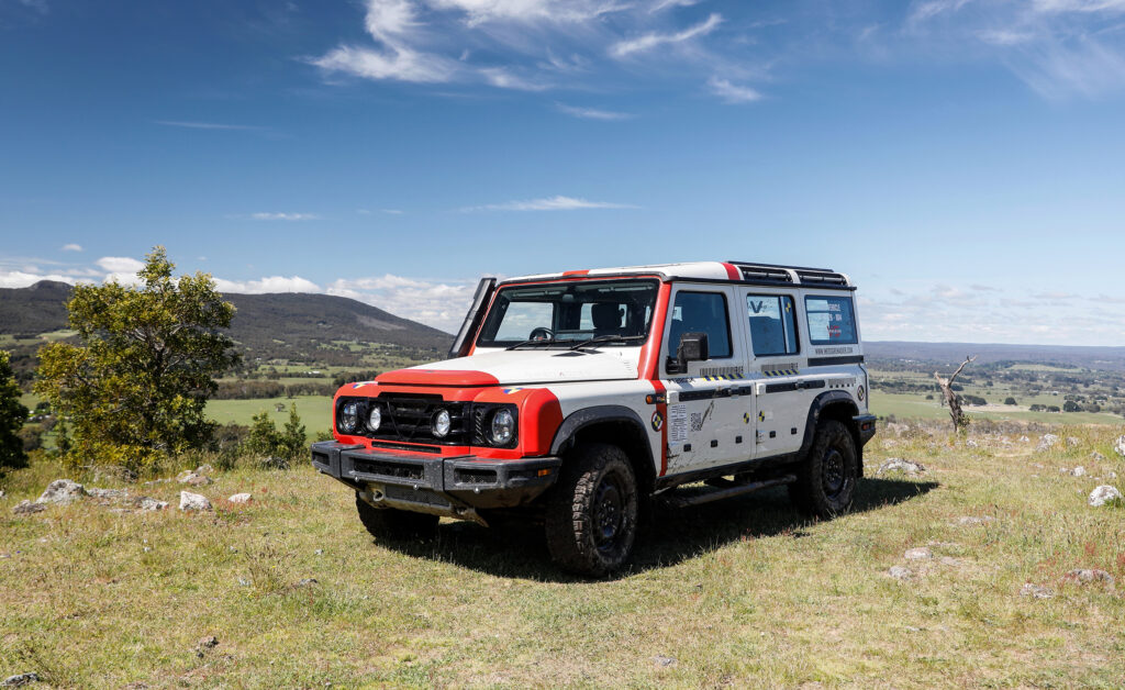 Ineos Grenadier development vehicle testing in Australia