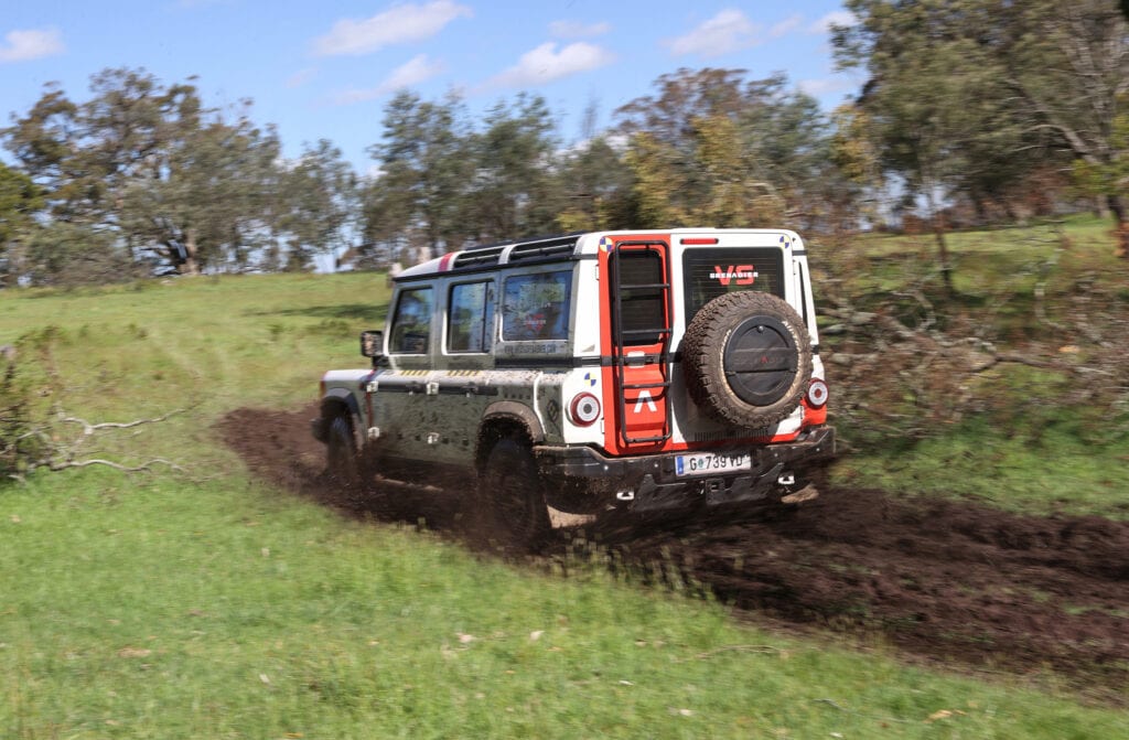 Ineos Grenadier development vehicle testing in Australia