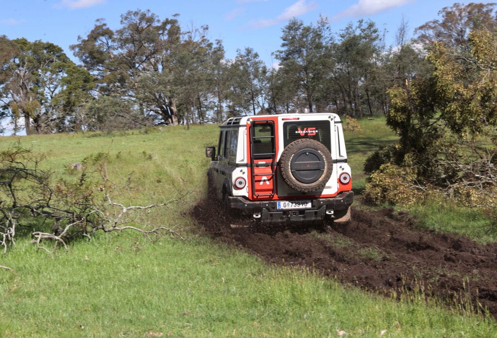 Ineos Grenadier development vehicle testing in Australia