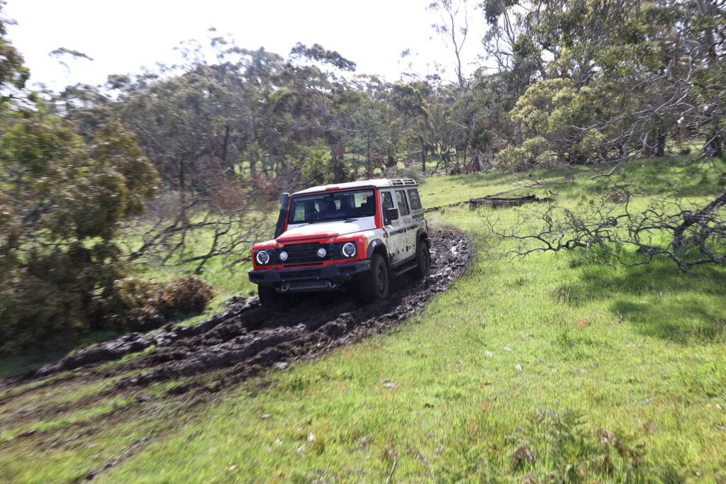 Ineos Grenadier development vehicle testing in Australia